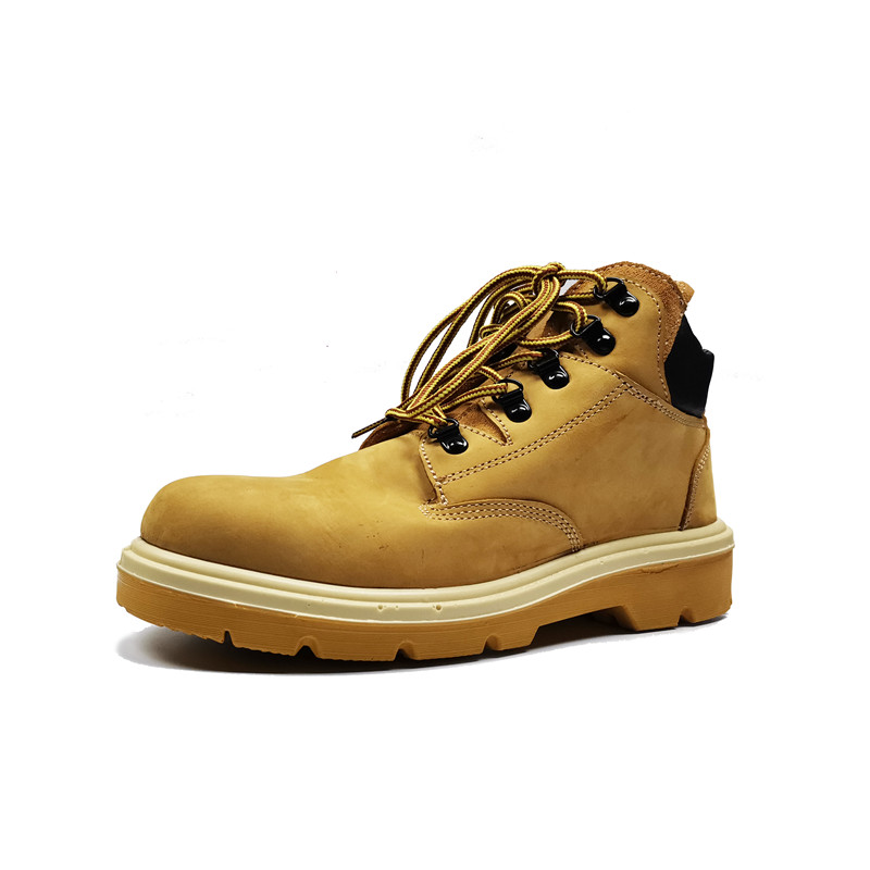 Wholesale price designer genuine leather working sports brands safety shoes